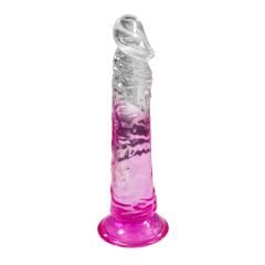 JEHO GRADIENT RENKLİ SİLİKON DİLDO PEMBE
